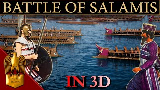 Battle Of Salamis 480 BC 3D Animated Documentary GrecoPersian wars [upl. by Wind694]