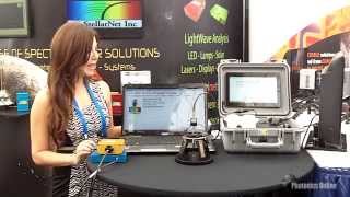 StellarNet Fiber Optic Spectrometers at SPIE in San Diego [upl. by Reginald]