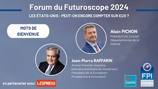 Ouverture par Alain PICHON et JeanPierre RAFFARIN  Forum du Futuroscope 2024 110 [upl. by Sabir]