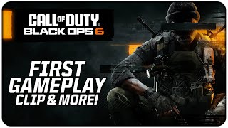 Black Ops 6 First Gameplay Clip New Trailer Game Pass amp More [upl. by Lledal]