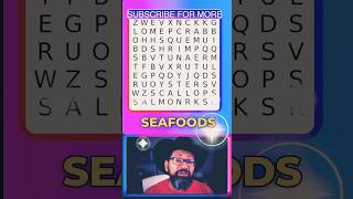 Seafood word search challenge shorts [upl. by Eiznekam112]