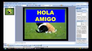 HACER UNA TARJETA EN POWER POINT [upl. by Acinomaj]