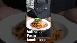 Pasta Amatriciana is my favorite Roman dish italy amatriciana rome pastafresca italian [upl. by Euqirdor]