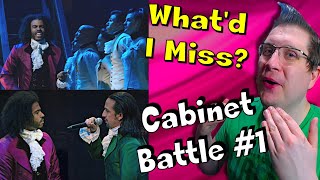 Hamilton Noob Listens to quotWhatd I Missquot amp quotCabinet Battle 1quot  It Got WILD [upl. by Egiaf]