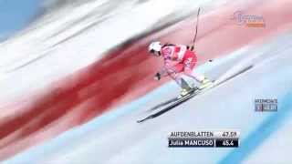 Mancuso 10th Lenzerheide Downhill  US Ski Team [upl. by Merwin418]