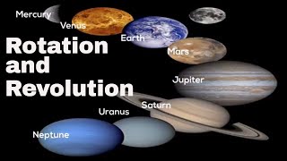 Rotation and Revolution of the 8 planets [upl. by Oswell]