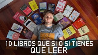 10 Libros que te CAMBIAN la VIDA Y en que ORDEN Leerlos 😉 [upl. by Htebzil]