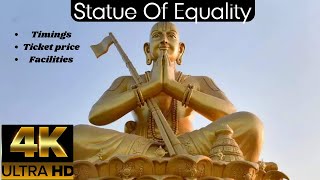 Statue of Equality  Ramanujam  Muchintal  Hyderabad  Weekend Gateway [upl. by Chasse]