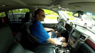 2013 Lexus LX 570  Philly to Florida  Road Trip Technology [upl. by Blen]