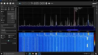 RTLSDR Blog v4 HF Bandscan [upl. by Panayiotis]