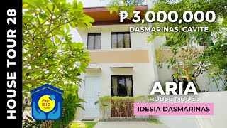 House Tour 25  Affordable 2BR House for Sale Dasmarinas Cavite  Aria Model  Idesia Dasmarinas [upl. by Disini]