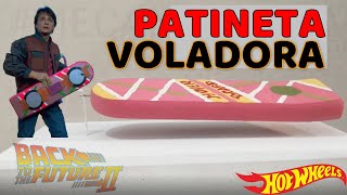 PATINETA QUE FLOTA CON LEVITACION MAGNETICA DE VOLVER AL FUTURO HOT WHEELS mecanicustom [upl. by Ajet]