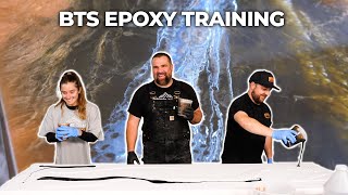 BTS Hands on Epoxy Training with Beginners [upl. by Zanlog]