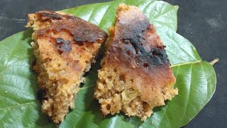 Delicious Salapatra Poda Pitha Recipe Made Simple [upl. by Dnumsed]