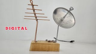 How to make a double headed digital tv antenna [upl. by Creigh]