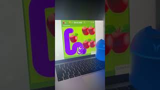 Realistic apples GOOGLE SNAKE GAME 🐍 [upl. by Amund839]