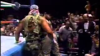 Hulk Hogan Vs Sgt Slaughter Desert Storm Match 12 [upl. by Hadden]