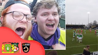 INSANE COMEBACK FANS AND PLAYER CLASH Episode 34 Yeovil Town vs Wrexham FC [upl. by Jorge]