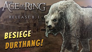 Age of the Ring mod 81  Besiege Durthang as Woodland Realm [upl. by Ahsimik]