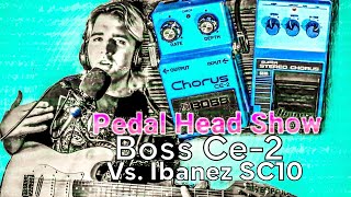 Boss CE2 amp Ibanez SC10 Chorus ComparisonTonebattle with Ben G [upl. by Llehsem]