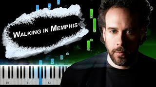 Marc Cohn  Walking in Memphis Piano Tutorial [upl. by Emina]