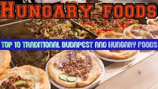 Top 10 Traditional Hungarian Dishes ‼️ The ULTIMATE Hungarian Food Tour [upl. by Sherrer]