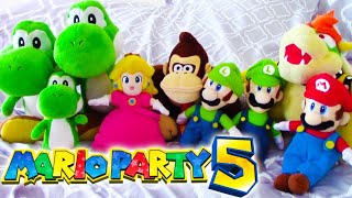 ¡Colección de peluches de Mario Party 5 🥳  CMB en Español [upl. by Cormick]