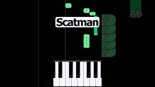 how to play quotScatmanquot skibabopbadopbop on piano [upl. by Liuqa752]