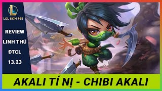 Akali Tí Nị  Chibi Akali  Đấu Trường Chân Lý  Teamfight Tactics [upl. by Yellah]