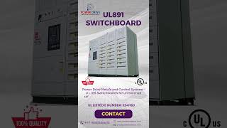 HighQuality UL891 Switchboards  Power Drive Metals and Control Systems [upl. by Bernhard]