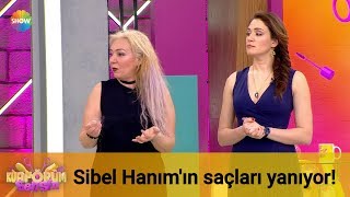 Sibel Hanımın saçları yanıyor [upl. by Enileda]