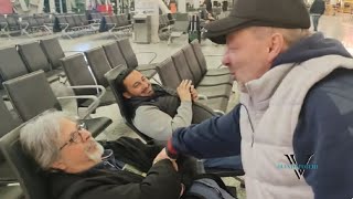 Tutti nervosi lultima lite con Tino in aeroporto il rientro a quotcasaquot alle tre del mattino [upl. by Charmine]