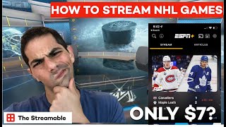 HOW TO STREAM NHL GAMES LIVE ONLINE CHEAPEST OPTIONS [upl. by Ydnih]