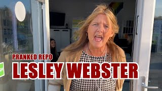 LESLEY WEBSTER  PRANKED REPO  REPO MAN [upl. by Boff]