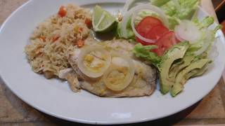 Pescado Tilapia Receta fácil deliciosa y saludable [upl. by Shelah]