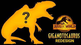 Redesigning The Giganotosaurus From Jurassic World Dominion [upl. by Nohsav72]