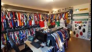 The best football jerseys collection in Europe quotVoetbalshirts Groningenquot [upl. by Enimzzaj]