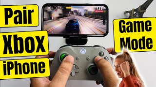 How to Pair Xbox One Controller With iPhone  Game Mode iOS 18 [upl. by Shaughnessy]