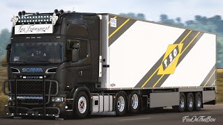 ETS2 143 Chereau Trailer amp Skinpack  Euro Truck Simulator 2 Mod [upl. by Nuahc50]