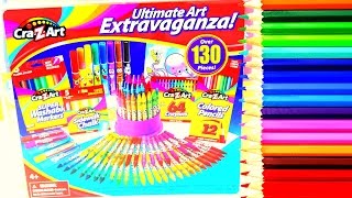 MEGA KIT DE ACTIVIDADES PARA NIÑOS CraZArt Extravaganza 130 PiezasMundodejuguetes [upl. by Cheung220]