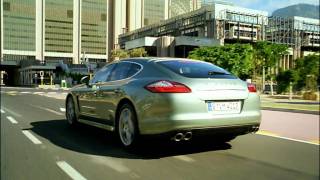 Porsche Panamera S Hybrid on the road [upl. by Ttehc]