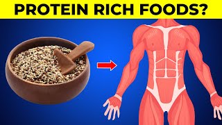 6 High Protein Foods  Protein Rich Foods For Weight Gain [upl. by Tjaden]