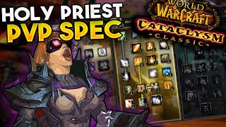 Basic Cata Holy Priest PvP Guide to mix up the meta BiS Gear  Talents and Glyphs [upl. by Oiramad]