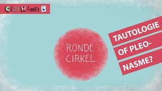 Wat is het verschil tussen een tautologie en een pleonasme [upl. by Akirdna]