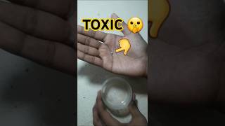 Touching Toxic mercury metal 😱 trendingshort ytshorts shortsfeed ytviral subscribe [upl. by Eenerb]