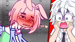 REACTING TO GACHA HEAT🤮🤮 [upl. by Ambrogino]