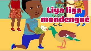 Liya liya mondengué  Chanson africaine pour les enfants avec paroles [upl. by Selrahc103]