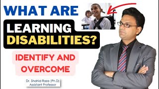 Learning Disabilities  Concept Causes and Types Explained  Education Talks [upl. by Fredrika]