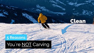 5 Reasons You´re NOT Carving on Skis [upl. by Annaliese260]