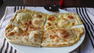 Focaccia di Recco  Rustic CheeseFilled Italian Flatbread [upl. by Aihsened74]